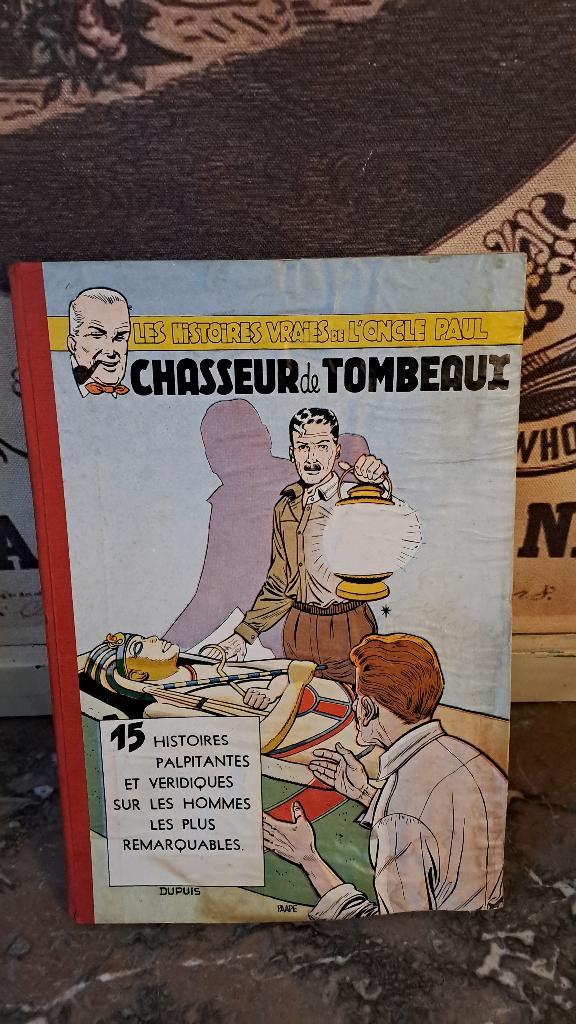 Les histoires vraies de l'oncle Paul Chasseur de tombeaux EO, Livres, BD, Utilisé, Enlèvement ou Envoi