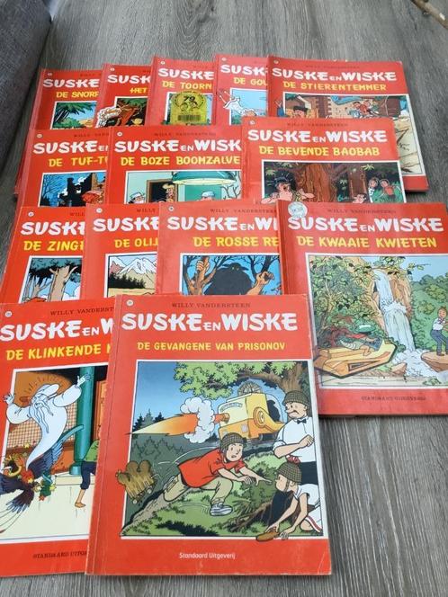 14 strips Suske en Wiske - 1e druk en herdruk, Boeken, Stripverhalen, Gelezen, Meerdere stripboeken, Ophalen of Verzenden