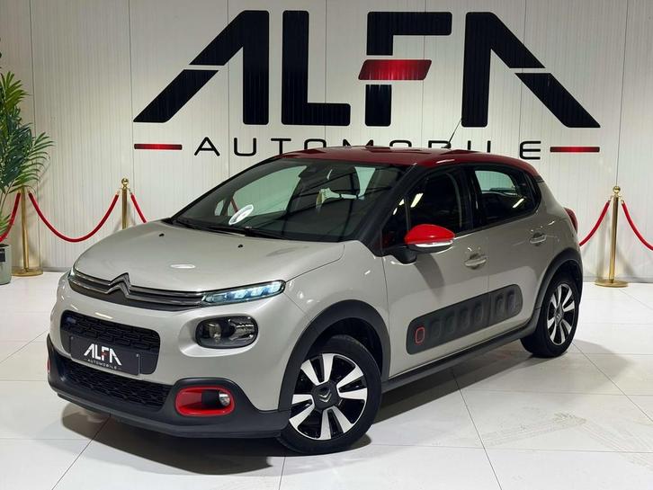 Citroën C3 1.2 iTech Shine S*Gps*Caméra*Carplay*Garantie, Auto's, Citroën, Bedrijf, Te koop, C3, ABS, Achteruitrijcamera, Airbags
