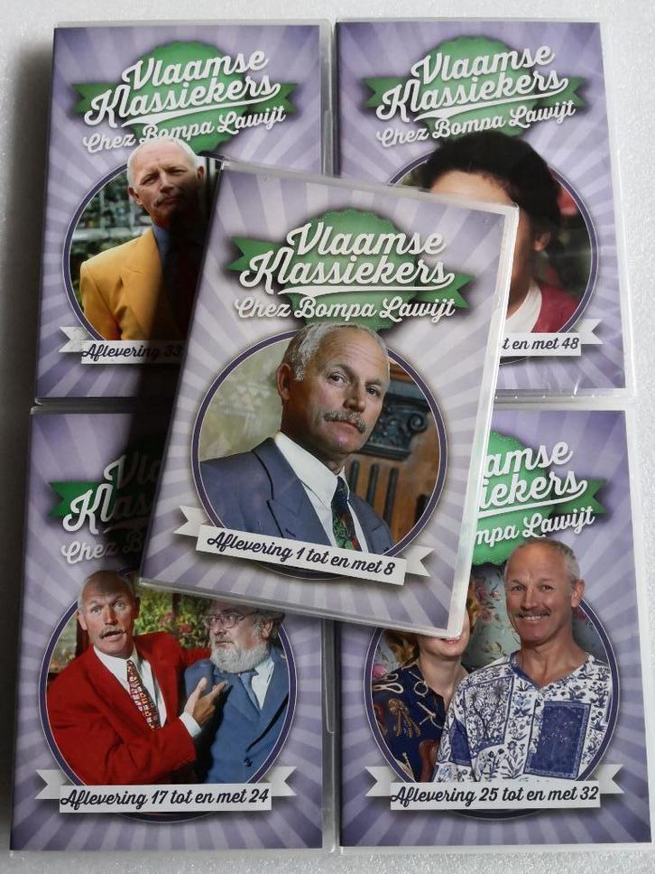 dvd's VTM reeks - chez bompa lawijt uit te kiezen, Cd's en Dvd's, Dvd's | Tv en Series, Ophalen of Verzenden