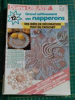 DIANA CRÉATIF  NAPPERON, Enlèvement ou Envoi, Utilisé, Crochet, Patron ou Livre