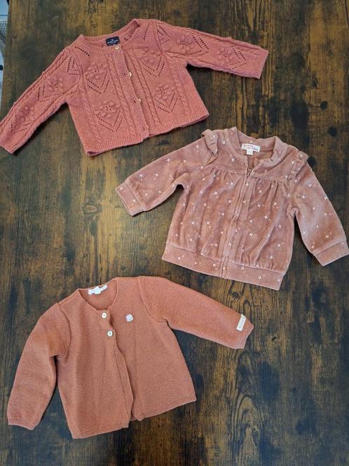 3 gilets Sergent Major et DPAM 9 mois (71 cm), Kinderen en Baby's, Babykleding | Maat 68, Gebruikt, Meisje, Ophalen