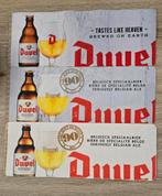 3 Verschillende toogmatjes Duvel, Verzamelen, Ophalen of Verzenden, Zo goed als nieuw, Duvel