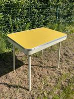 retro tafeltje, Ophalen