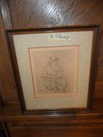 Lithographie de Pierre Paulus(Chatelet1881- St-Gilles 959), Enlèvement ou Envoi