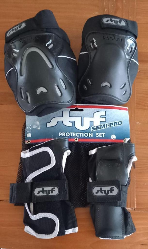 STUF protectie set semi-pro (L), Sports & Fitness, Patins à roulettes alignées, Neuf, Protection, Autres marques, Enlèvement ou Envoi