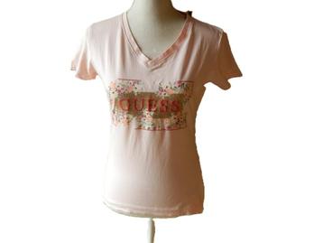 (56) - tee shirt femme t.38 rose - guess - beschikbaar voor biedingen