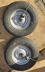Kruiwagen wielen op metalen velg, Ophalen, Zo goed als nieuw