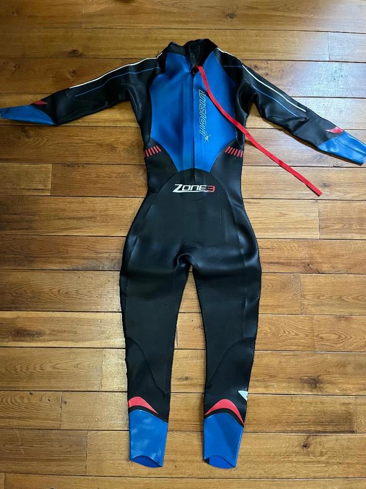 Zone3 Vision Wetsuit Heren M, Kleding | Heren, Sportkleding, Zo goed als nieuw, Overige typen, Maat 48/50 (M), Zwart, Ophalen of Verzenden