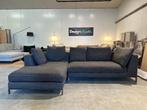 ZGAN B&B Italia Ray Hoekbank Antraciet - NP: €14.999, Huis en Inrichting, 125 tot 150 cm, Hoekbank, Driepersoons, Ophalen of Verzenden