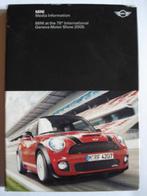 Mini range Geneva 2008 Press kit/brochure John Cooper Works/, Verzenden, Gelezen, BMW