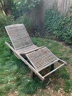 Houten ligbed tuin, Ophalen, Gebruikt, Hout, Verstelbaar