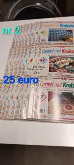 Boekjes kruissteek van nr 41 tot 65, Hobby en Vrije tijd, Ophalen of Verzenden
