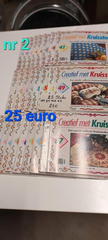 Boekjes kruissteek van nr 41 tot 65, Enlèvement ou Envoi