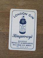 LOSSE SPEELKAART LONDON GIN RENGLET & BONNARENS BRUX., Ophalen of Verzenden, Zo goed als nieuw, Speelkaart(en)