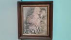 Tableau Edgar Degas, Enlèvement ou Envoi
