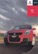 Brochure Suzuki Swift Sport 05-2009 OOSTENRIJK, Livres, Autos | Brochures & Magazines, Comme neuf, Autres marques, Suzuki, Enlèvement ou Envoi