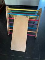 Leg & go klimrek plus bevestiging voor aan de muur, Kinderen en Baby's, Speelgoed | Houten speelgoed, Ophalen, Zo goed als nieuw