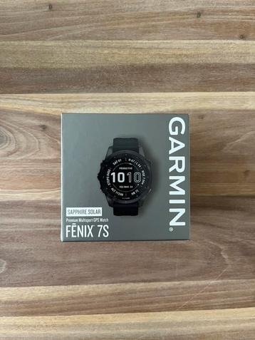 Garmin Fenix 7S Sapphire Solar Titanium beschikbaar voor biedingen
