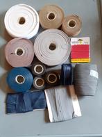 Lot de rouleaux de biais satiné, Hobby en Vrije tijd, Ophalen of Verzenden, Zo goed als nieuw