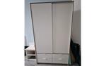 Garde robe H202cm, L118cm, P61cm - porte coulissante - IKEA, Ophalen, Kunststof, Gebruikt, 100 tot 150 cm