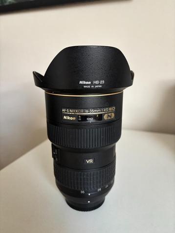  Nikkor AF-S 16-35mm f/4G ED VR — Groothoek gestabiliseerd beschikbaar voor biedingen