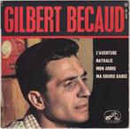 Vinyl 45T Chason française Gilbert Becaud, Cd's en Dvd's, Ophalen of Verzenden, Gebruikt, Overige genres, Maxi-single
