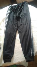 Vintage pantalons sport adidas noir L, Ophalen of Verzenden, Zo goed als nieuw, Zwart