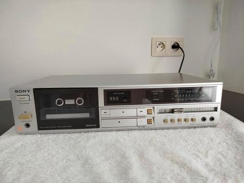 Vintage Sony cassette deck, Audio, Tv en Foto, Cassettedecks, Enkel, Sony, Tiptoetsen, Tape counter, Ophalen of Verzenden
