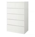 Witte ladekast ikea, Huis en Inrichting, Ophalen, Zo goed als nieuw