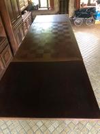 Vohouten eettafel. Kan tot 3m30 lang gemaakt worden., Ophalen, 100 tot 150 cm, 200 cm of meer, Vijf personen of meer