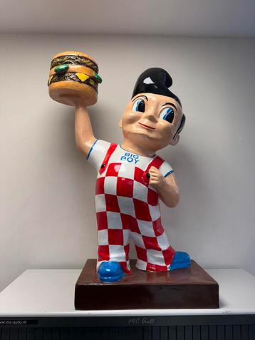 Statue pour hamburger Big Boy Diner, Enlèvement, Utilisé, Fantasy