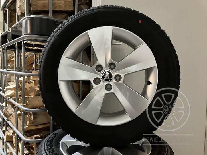 Skoda Kamiq Velgen + Winterbanden NIEUW Origineel Winterset, Auto-onderdelen, Banden en Velgen, Banden en Velgen, Winterbanden