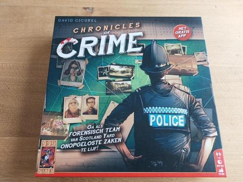 Chronicles of Crime, Hobby en Vrije tijd, Gezelschapsspellen | Overige, Nieuw, Een of twee spelers, Drie of vier spelers, Ophalen