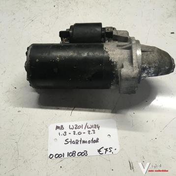 Mercedes W201 W124 1.8 2.0 2.3  Startmotor 0 001 108 003 beschikbaar voor biedingen