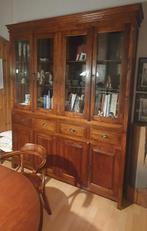 Massieve teak vitrinekast, Huis en Inrichting, Ophalen