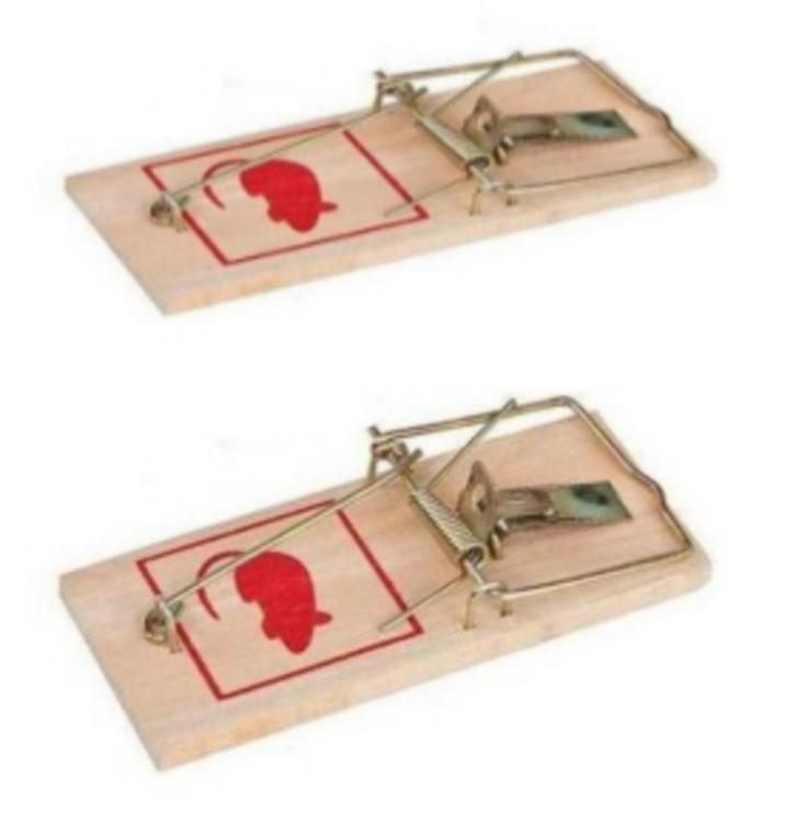 Muizenvallen - Hout - Muizenval - Muizenklem - Muis - Klem -, Tuin en Terras, Bestrijdingsmiddelen, Nieuw, Verzenden