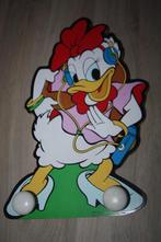 Disney houten kapstok ,Daisy Duck ,zeer mooie staat.39x24 cm, Verzamelen, Disney, Ophalen of Verzenden, Donald Duck, Zo goed als nieuw