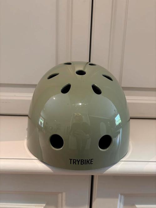 Trybike Coconut kinderfietshelm maat S (48–53 cm), Fietsen en Brommers, Fietsaccessoires | Fietshelmen, Zo goed als nieuw, Jongen of Meisje