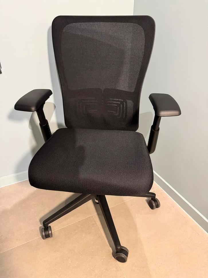 Haworth Zody ergonomische bureaustoel ZGAN, Huis en Inrichting, Bureaustoelen, Zo goed als nieuw, Bureaustoel, Zwart, Ergonomisch