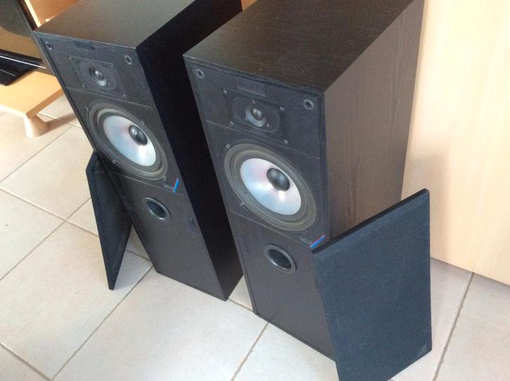 Top kwaliteit luidsprekers mission 763, Audio, Tv en Foto, Luidsprekerboxen, Gebruikt, Front, Rear of Stereo speakers, 60 tot 120 watt