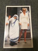 Doodsprentje Moeder Teresa & Princes Diana, Verzamelen, Ophalen of Verzenden, Bidprentje