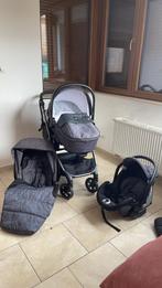 Poussette trio cam bleue très bon état avec sac à langes, Enfants & Bébés, Poussettes & Combinaisons, Comme neuf, Autres marques