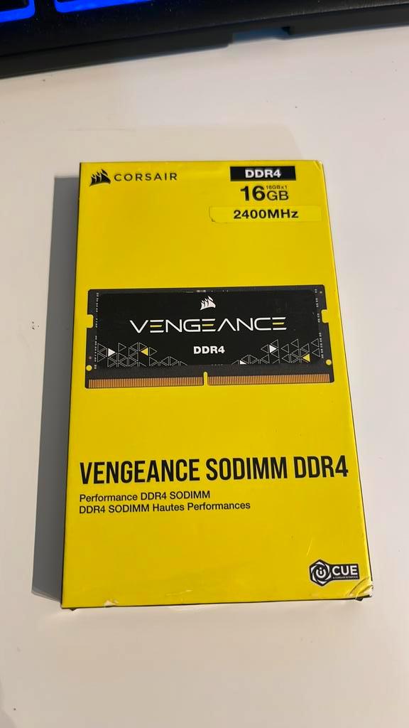 Corsair 16gb SODIMM DDR4 nieuw, Computers en Software, RAM geheugen, Laptop, 16 GB, DDR4, Ophalen of Verzenden
