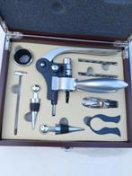 LUXUEUS HOUT KOFFERTJE voor wijnliefhebbers+veel accessoires, Ophalen, Overige gebieden, Overige typen, Nieuw