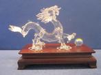 Swarovski Draak op sokkel, Zodiac draak., Verzamelen, Ophalen of Verzenden, Nieuw, Figuurtje