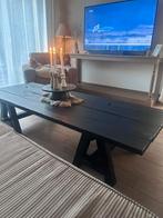 Prachtig opgemaakte eiken salontafel, 150 à 200 cm, Moins de 50 cm, Comme neuf, Landelijk