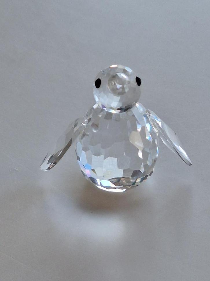 Figurine pingouin cristal Swarovski, Verzamelen, Swarovski, Zo goed als nieuw, Figuurtje, Ophalen of Verzenden