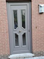 Prachtige solide voordeur als nieuw, Doe-het-zelf en Bouw, Ophalen, Kunststof, 80 tot 100 cm, 200 tot 215 cm