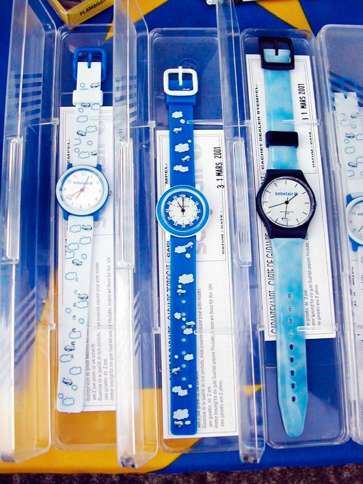 Sabena Sobelair Watch #2#3#4 Horloge verzamelobjecten, Verzamelen, Sabenasouvenirs, Nieuw, Ophalen of Verzenden